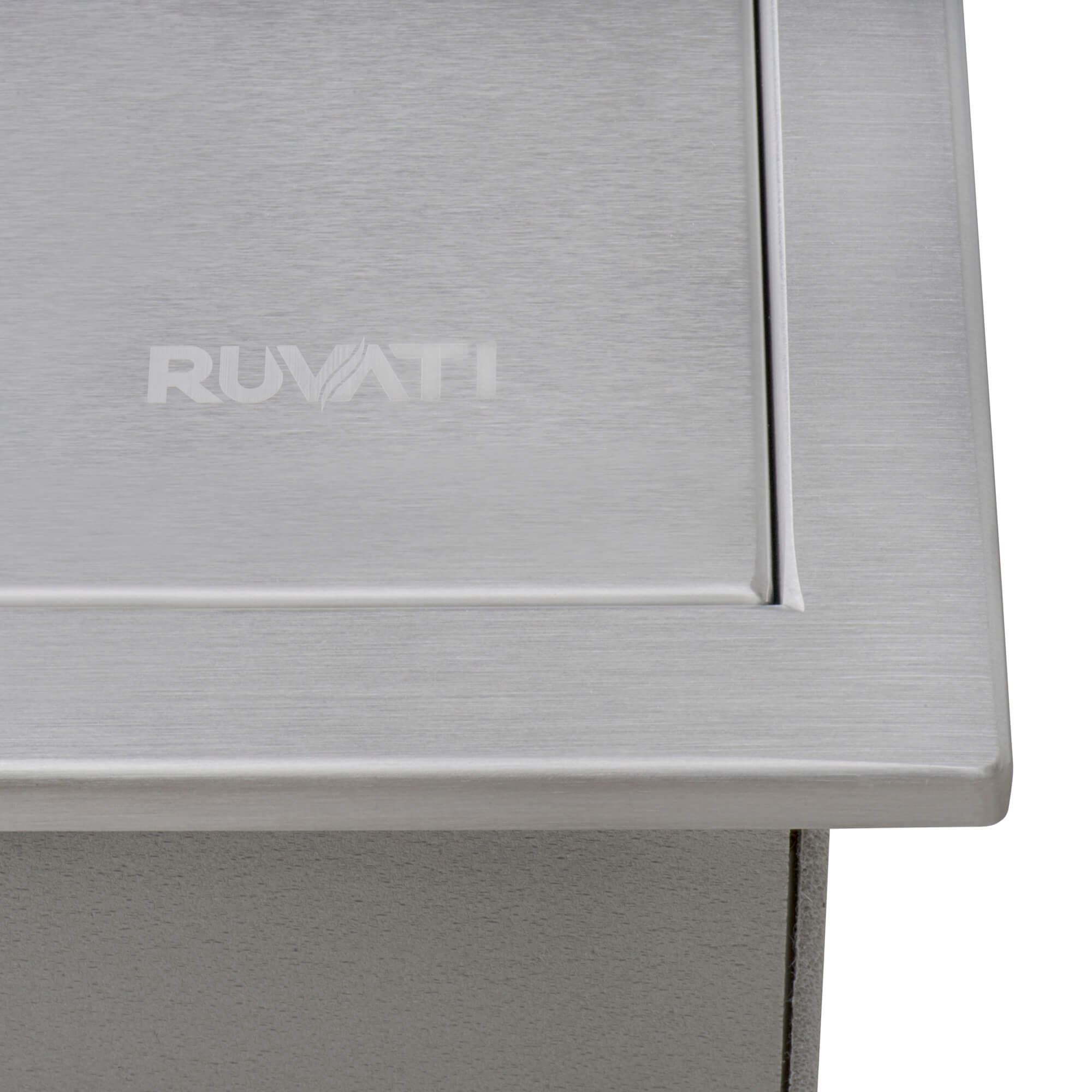 Alternative View of Ruvati Merino Insulated Ice Chest Sink, 21 x 20 inch Outdoor BBQ, Marine Grade T-316 Topmount Stainless Steel, RVQ6221