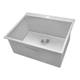 Alternative View of Ruvati Topmount Laundry Utility Sink 27 x 22 x 12 inch Rounded Corners Deep 16 Gauge Stainless Steel, RVU6027