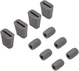 Main Image of Ruvati Rinse Grid Bumpers (6 qty) and Feet (4 qty) Set - Gray, RVA11019