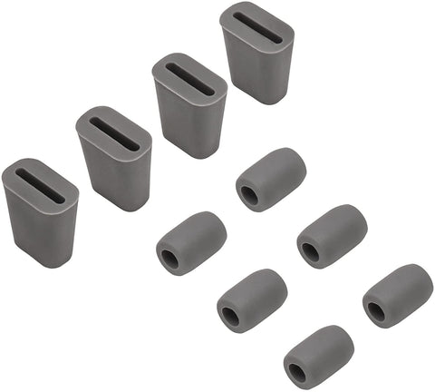 Main Image of Ruvati Rinse Grid Bumpers (6 qty) and Feet (4 qty) Set - Gray, RVA11019