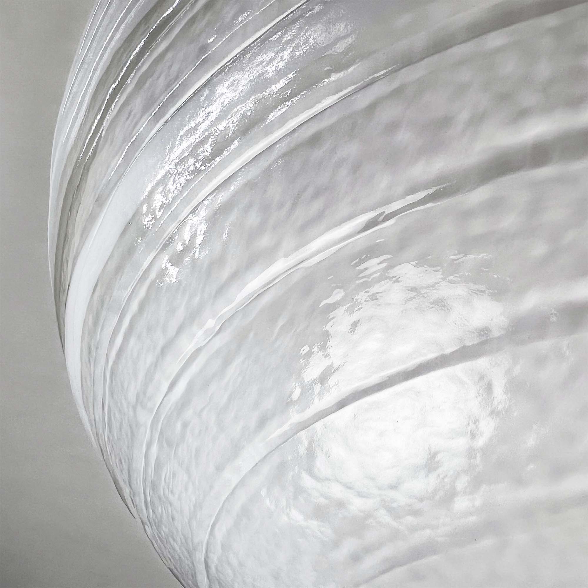 Native Trails Murano 16" Round Vessel Glass Bathroom Sink, Seaspray, MG1605-SY