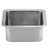 Nantucket Sinks Brightwork Home 17" Square Stainless Steel Bar/Prep Sink with Accessories, 18 Gauge, SQRS-7MF