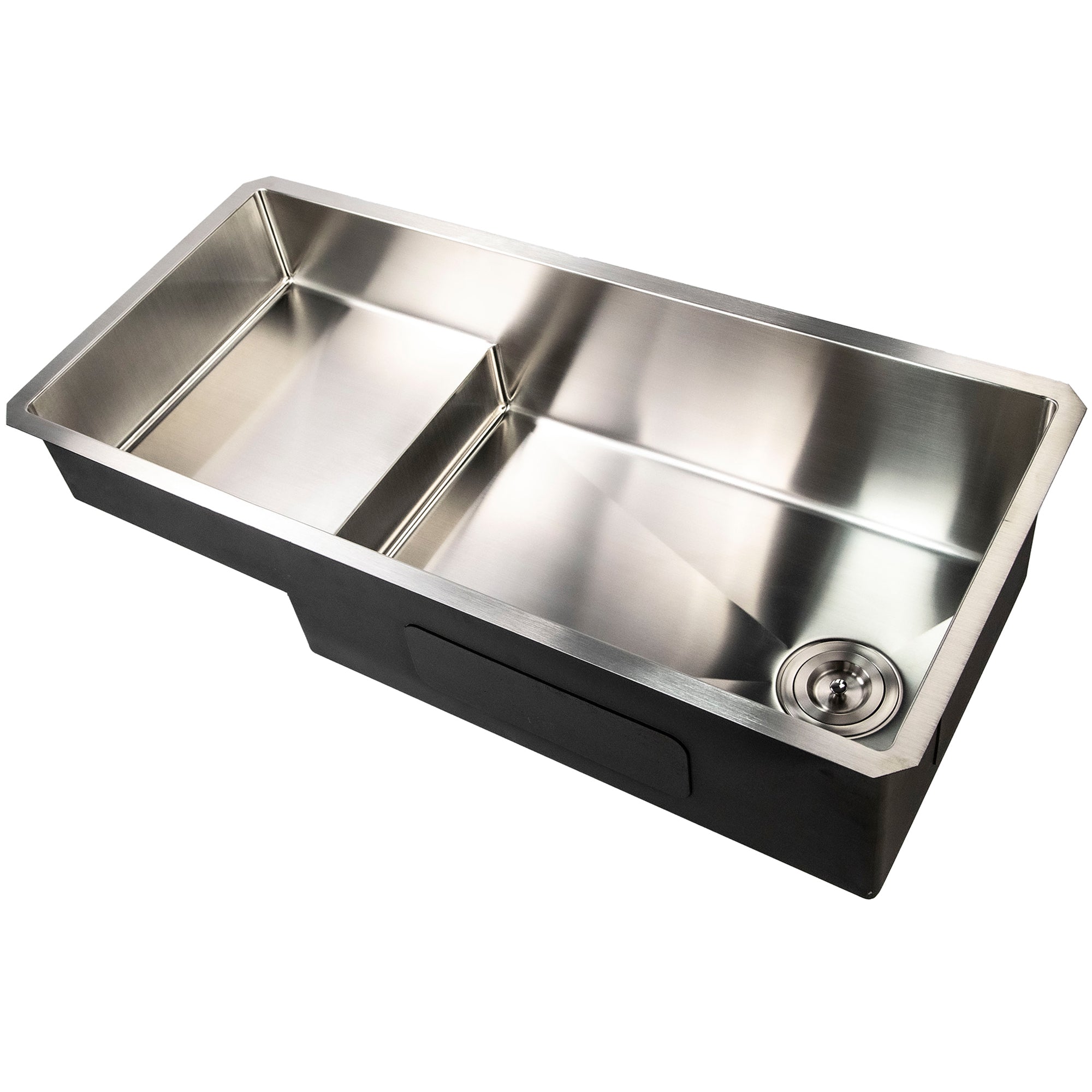 Nantucket Sinks Pro Series 39" Undermount 304 Stainless Steel Kitchen Sink with Accessories, 16 Gauge, STEPPE3918