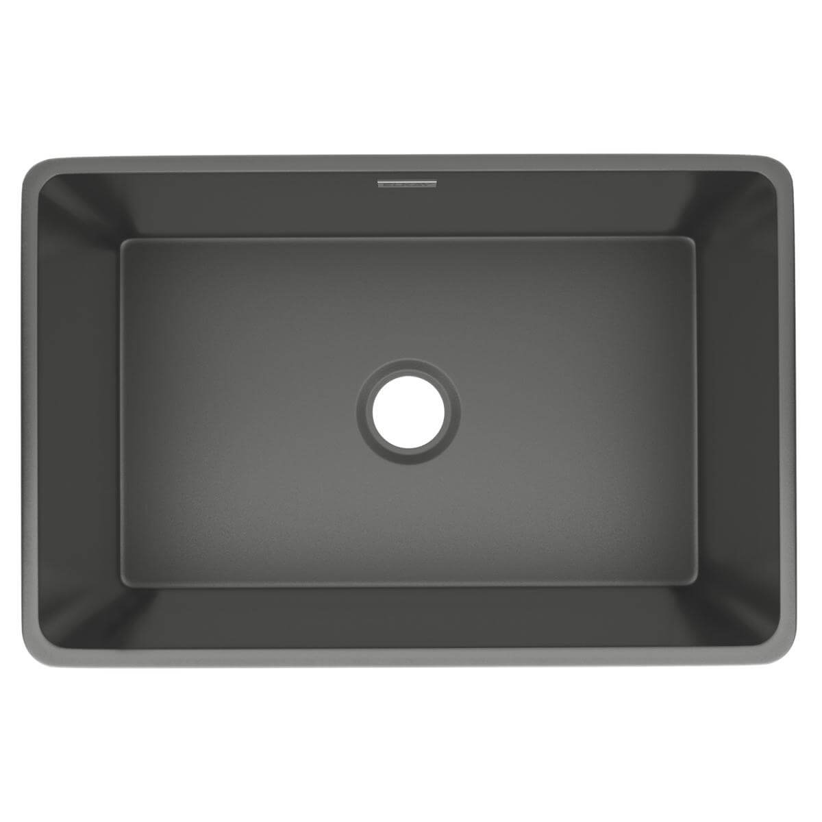 Elkay 30" Fireclay Farmhouse Sink, Matte Gray, SWUF28179MG