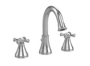 Alternate Image for TOTO Vivian Alta Two Cross Handle Widespread 1.2 GPM Bathroom Sink Faucet, Polished Chrome, Brass, TL220DDH12#CP