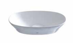 TOTO Kiwami Oval 16 Inch Vessel Bathroom Sink with CEFIONTECT, CLEAN MATTE, Ceramic, LT473MT#CMW