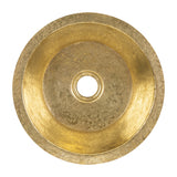 Premier Copper Products 14" Round Terra Firma Brass Bar/Prep Sink, TFBR14PB2