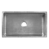 Premier Copper Products 33" Dual - Undermount or Drop In Terra Firma Copper Kitchen Sink, Nickel, 10 Gauge, TFKSEN331910