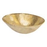 Premier Copper Products 17" x 12" Oval Vessel - Above Counter Terra Firma Brass Bathroom Sink, TFVO17PB