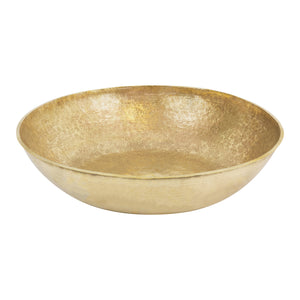 Alternate Image for Premier Copper Products 17" Round Vessel - Above Counter Terra Firma Brass Bathroom Sink, TFVR17PB
