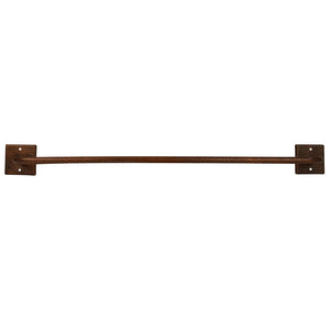 Alternate Image for Premier Copper Products 30" Hammered Copper Towel Bar, 18 Gauge, Oil Rubbed Bronze, TR30DB