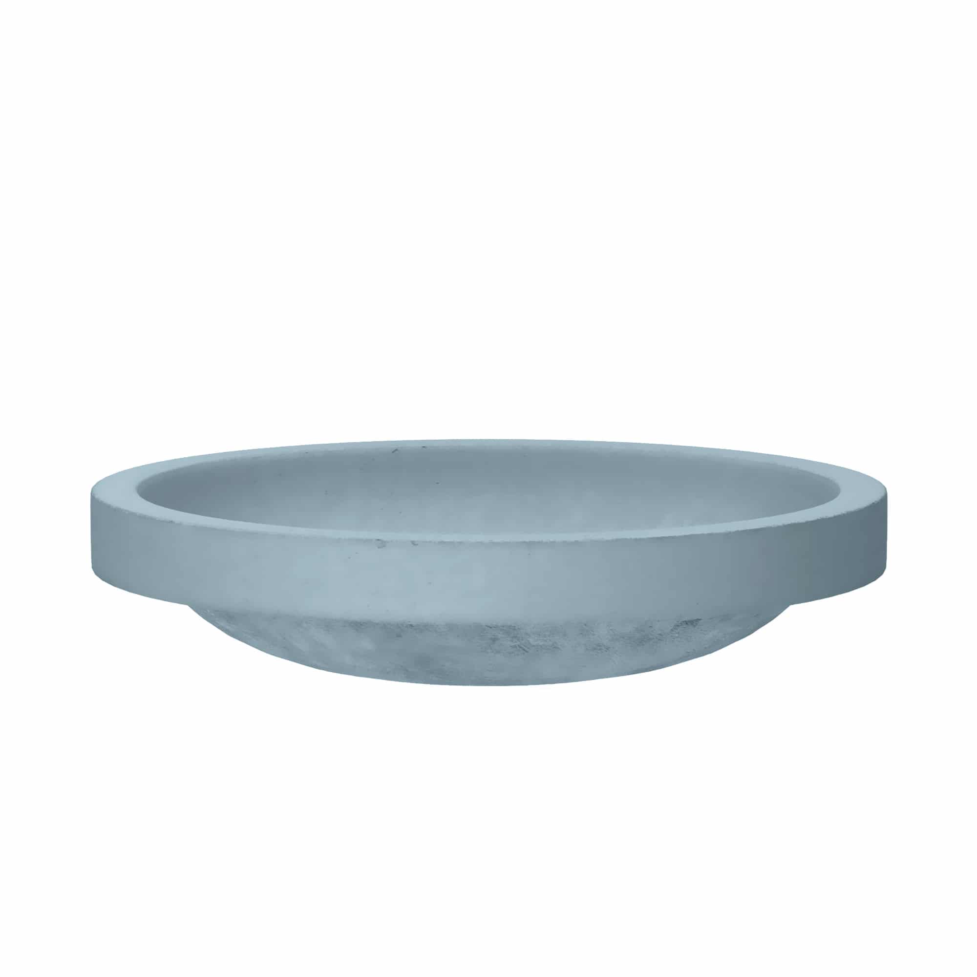 Native Trails Tolosa 19" x 16" Oval NativeStone Concrete ADA Bathroom Sink, Ocean, NSL1916-O