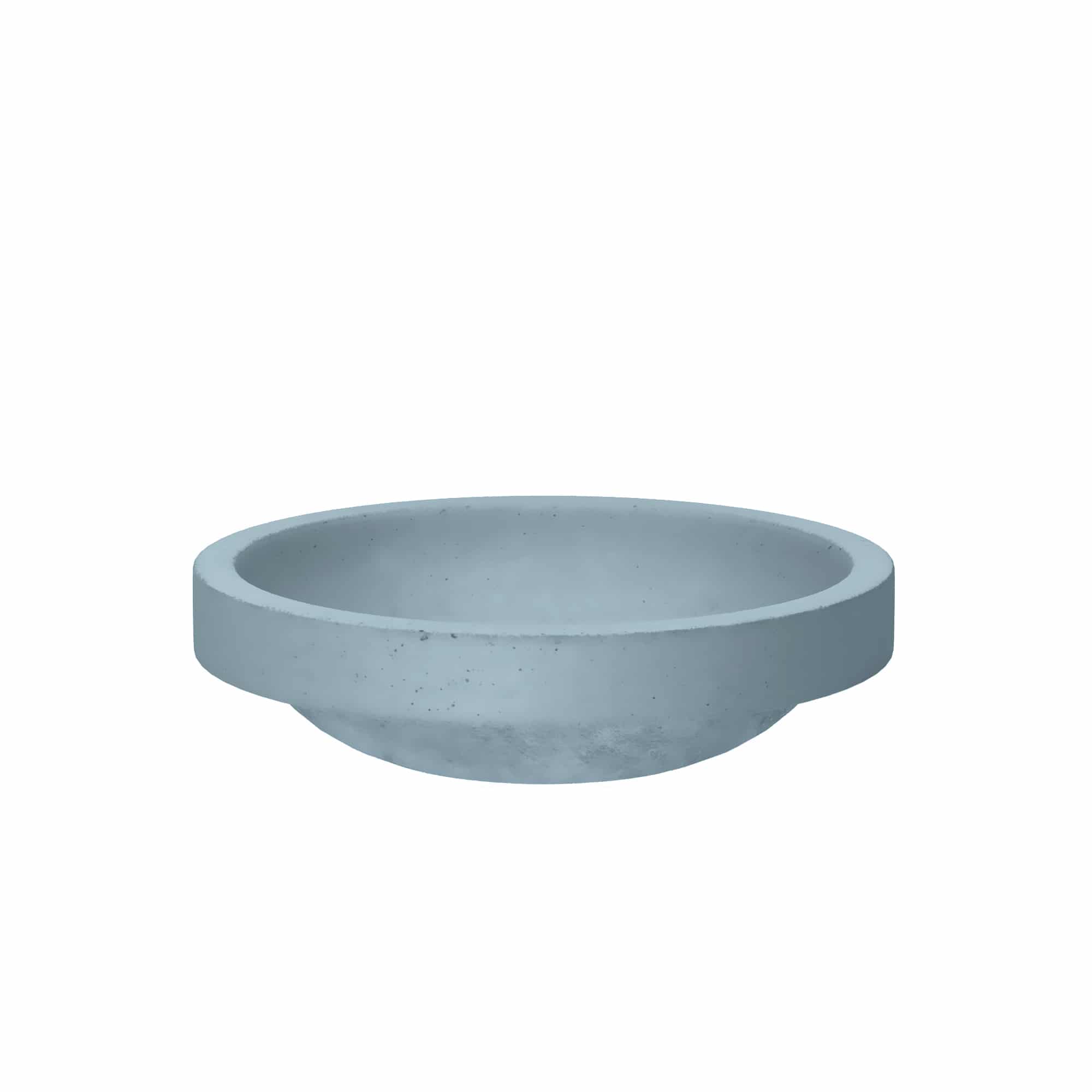 Native Trails Tolosa 19" x 16" Oval NativeStone Concrete ADA Bathroom Sink, Ocean, NSL1916-O
