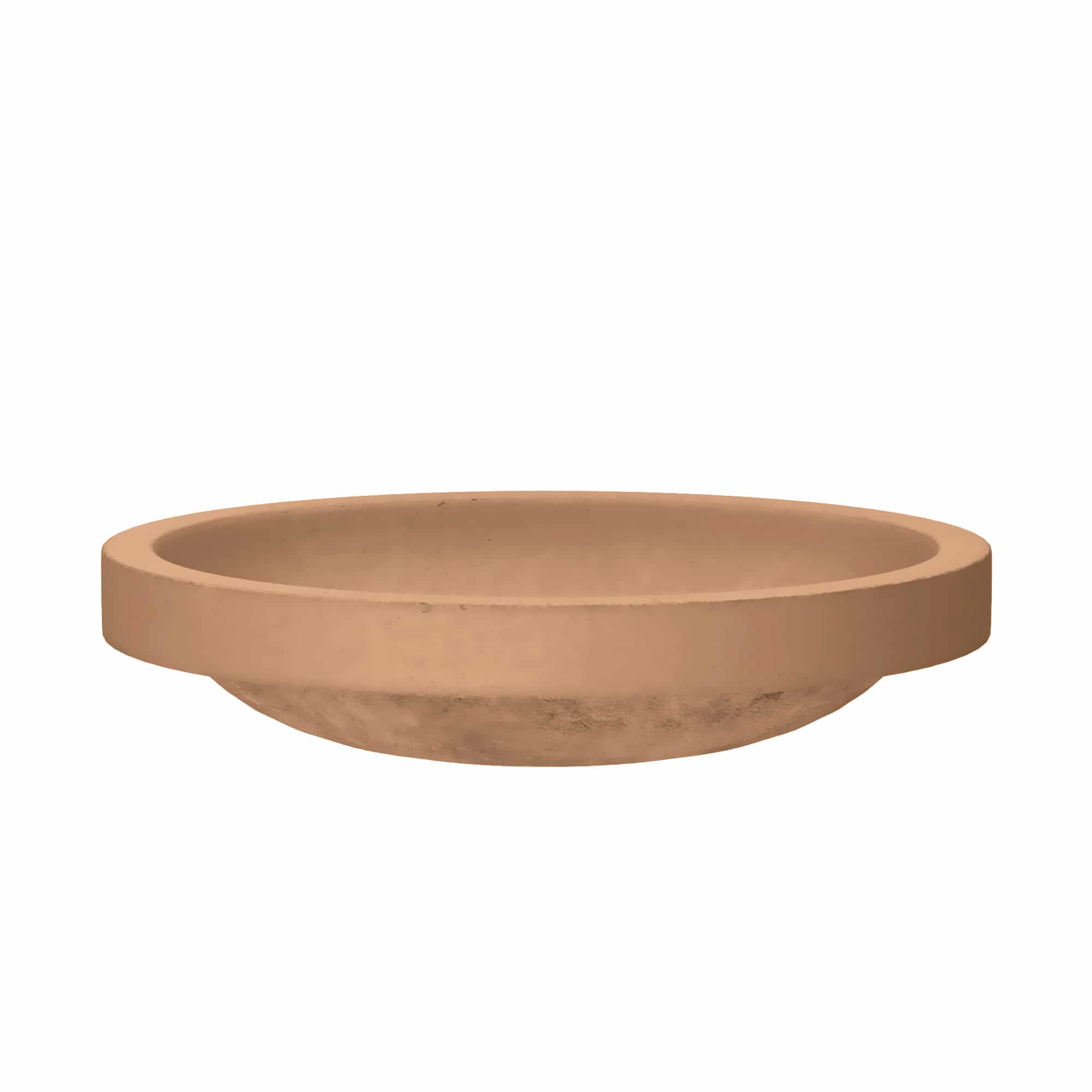 Native Trails Tolosa 19" x 16" Oval NativeStone Concrete ADA Bathroom Sink, Terracotta, NSL1916-T Product Image