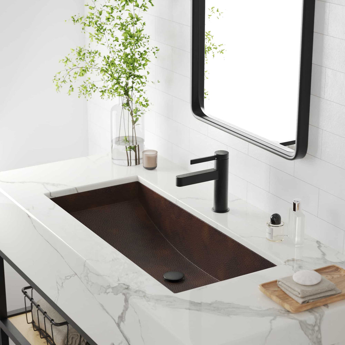 Trough Bathroom Sinks | Multi-User & Double Vanity Solutions