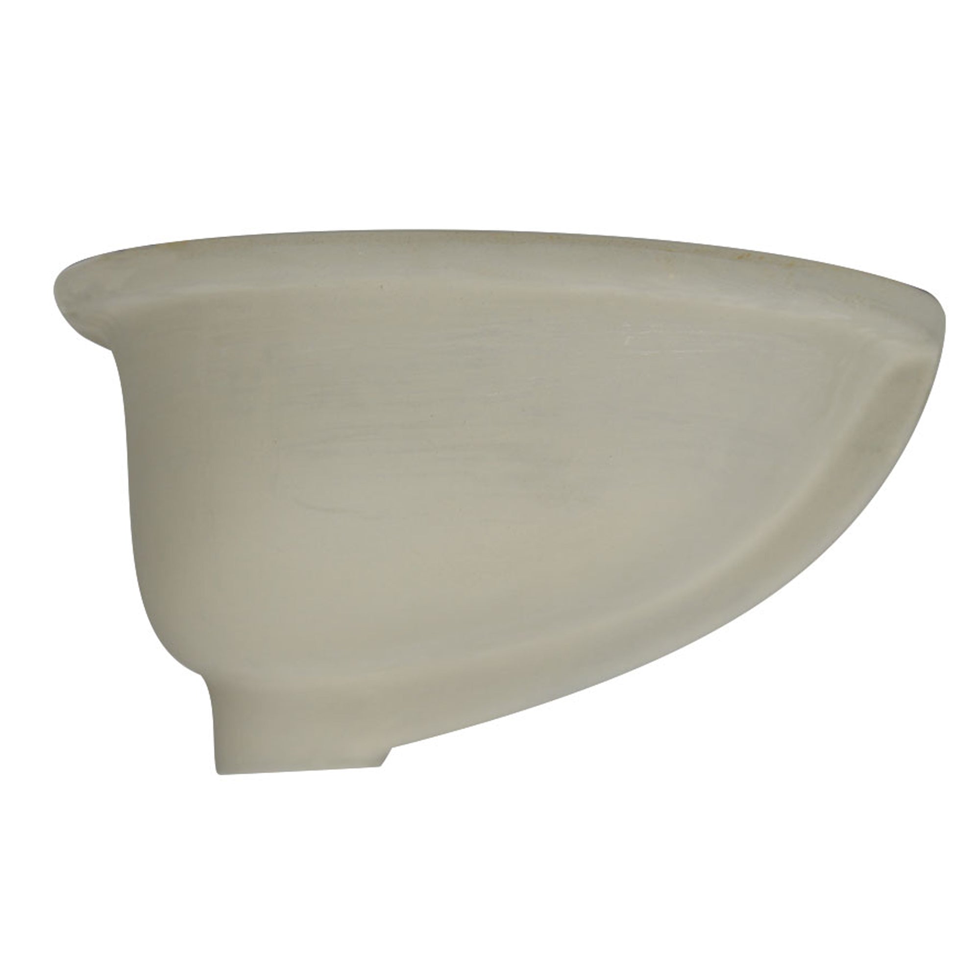 Nantucket Sinks Great Point 17" Ceramic Bathroom Sink, Bisque, UM-15x12-B