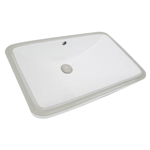 Alternate Image for Nantucket Sinks Great Point 24" Ceramic Bathroom Sink, White, UM-2112-W