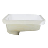 Nantucket Sinks Great Point 24" Ceramic Bathroom Sink, White, UM-2112-W