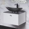 MaestroBath Sogno Modern Bathroom Vanity, White, 24