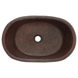 Alternative View of Premier Copper Products 20" Copper Bathroom Sink, Oil Rubbed Bronze, VBT20DB