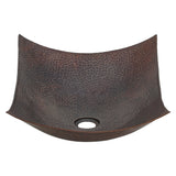 Alternative View of Premier Copper Products 18" Rectangle Copper Bathroom Sink, Oil Rubbed Bronze, VREC18MSDB