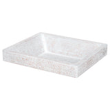 Premier Copper Products 19" x 16" Rectangle Vessel - Above Counter Copper Bathroom Sink, Glazed White, 17 Gauge, VREC19SKWHT