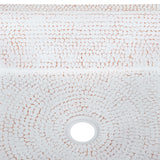 Premier Copper Products 19" x 16" Rectangle Vessel - Above Counter Copper Bathroom Sink, Glazed White, 17 Gauge, VREC19SKWHT