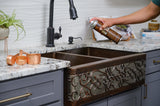 Installation Image of Premier Copper Products Copper Sink Wax Protectant, W900-WAX