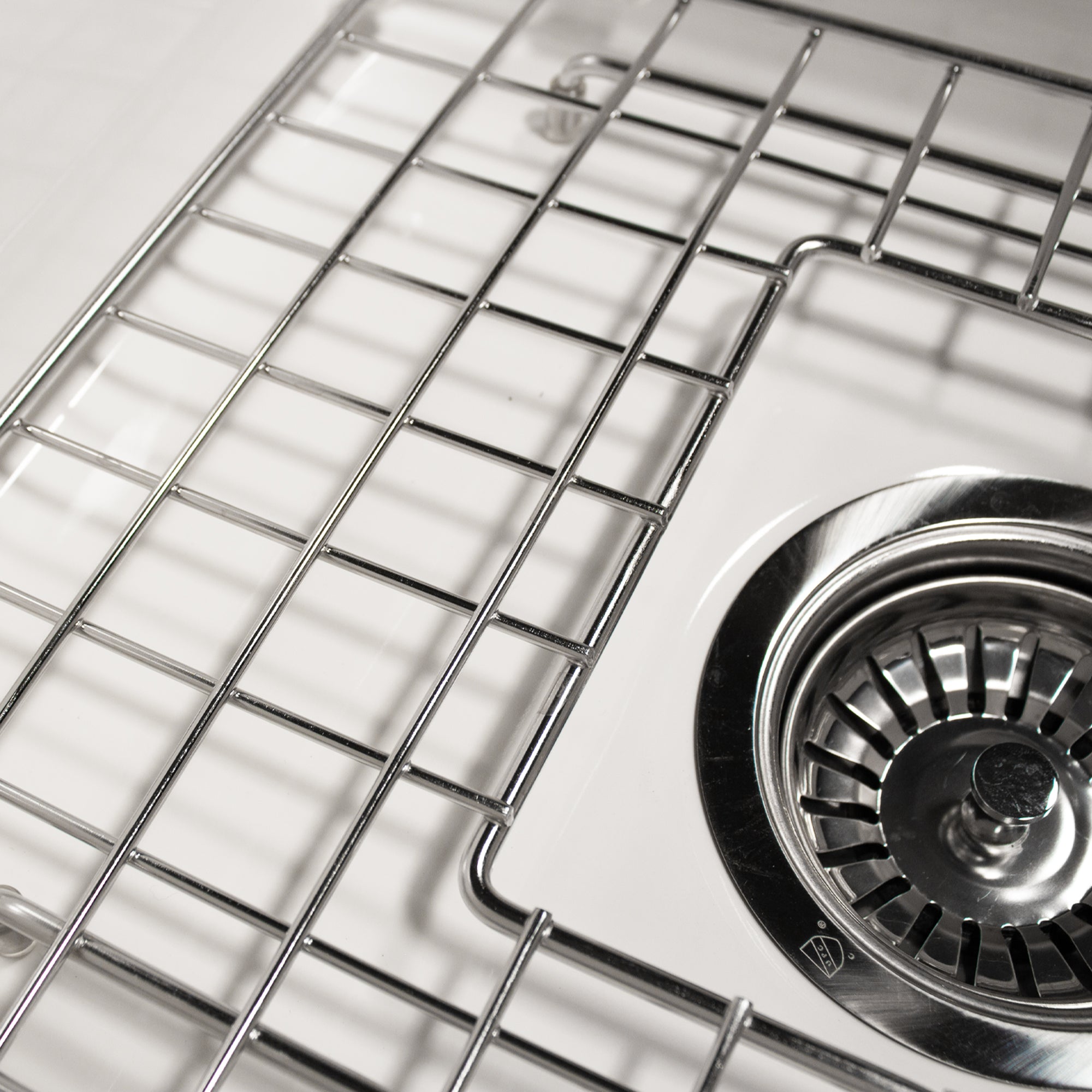 Nantucket Sinks Cape 31" Dual Mount Fireclay Kitchen Sink with Accessories, 60/40 Double Bowl, White, Wellfleet-31OSW