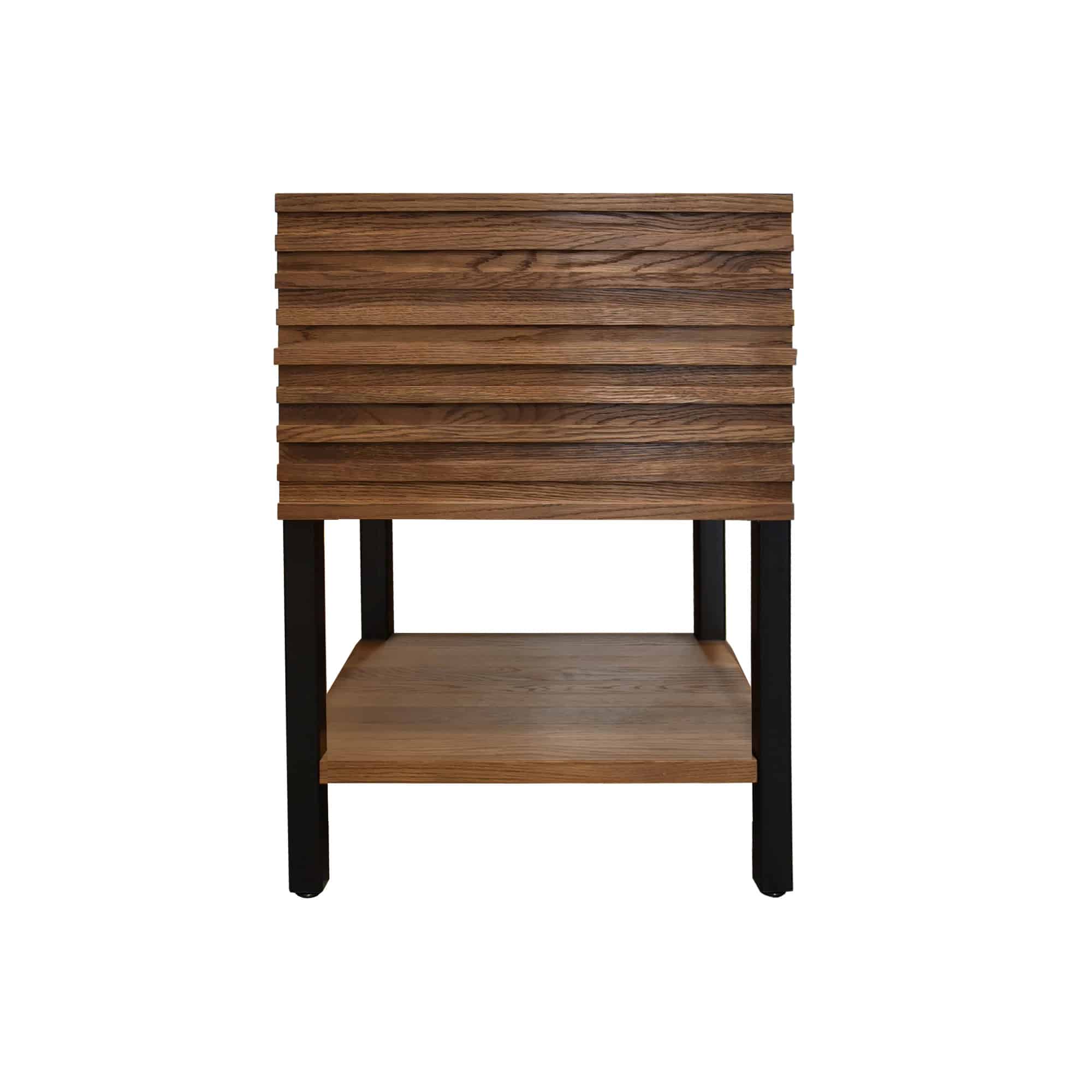 Native Trails Winemaker 24" Freestanding Reclaimed Wood Vanity Base in Cask Oak, VNM241 Product Image