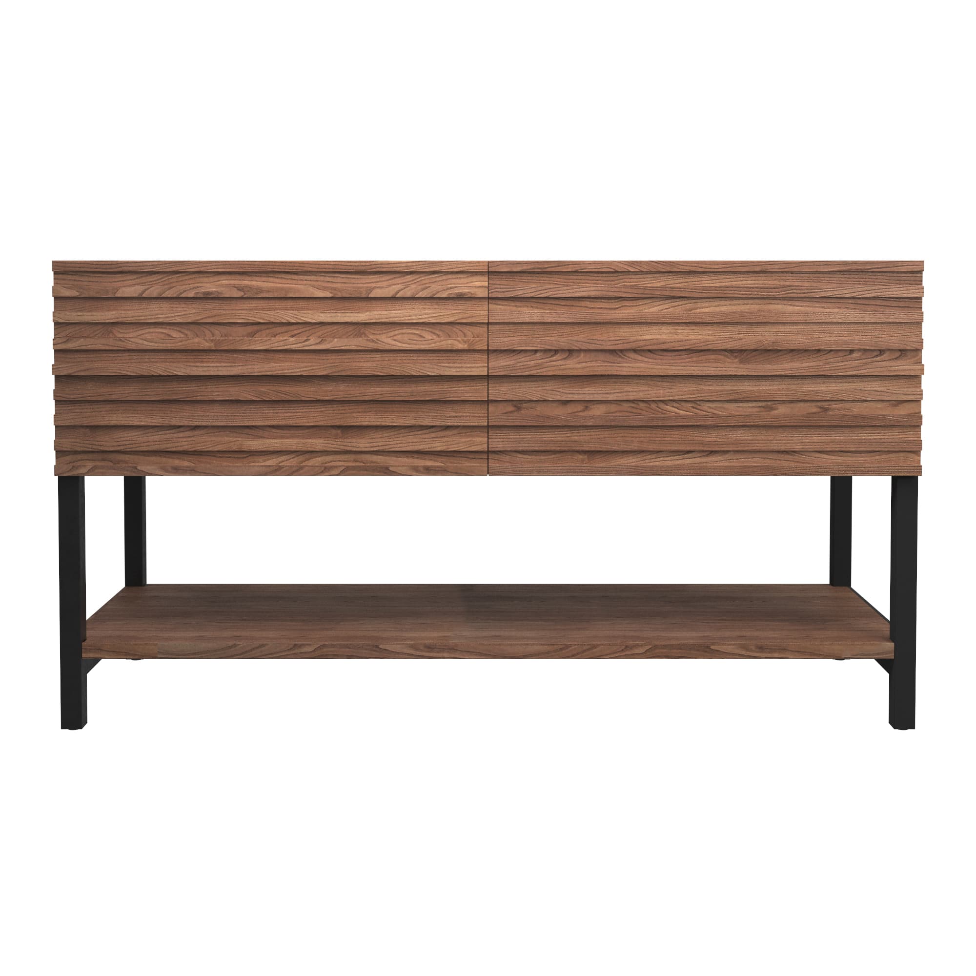 Native Trails Winemaker 60" Freestanding Reclaimed Wood Vanity Base in Cask Oak, VNM601