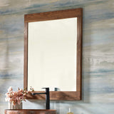 Native Trails Winemaker Small 23.75" x 30.75" Mirror in Cask Oak, Reclaimed Wood, MR231