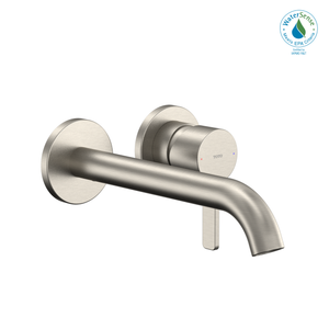 Alternate Image for TOTO GF 1.2 GPM Wall-Mount Single-Handle Long Bathroom Faucet with COMFORT GLIDE Technology, Brushed Nickel, Brass, TLG11308U#BN