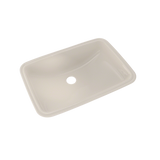 TOTO 19" x 12-3/8" Rectangular Undermount Bathroom Sink with CEFIONTECT, Sedona Beige, Vitreous China, LT542G#12