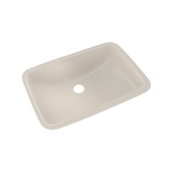 TOTO 19" x 12-3/8" Rectangular Undermount Bathroom Sink with CEFIONTECT, Sedona Beige, Vitreous China, LT542G#12