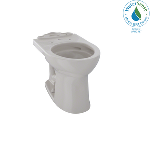 Alternate Image for TOTO Drake II Universal Height Round Toilet Bowl with CEFIONTECT, Sedona Beige, Vitreous China, C453CUFG#12