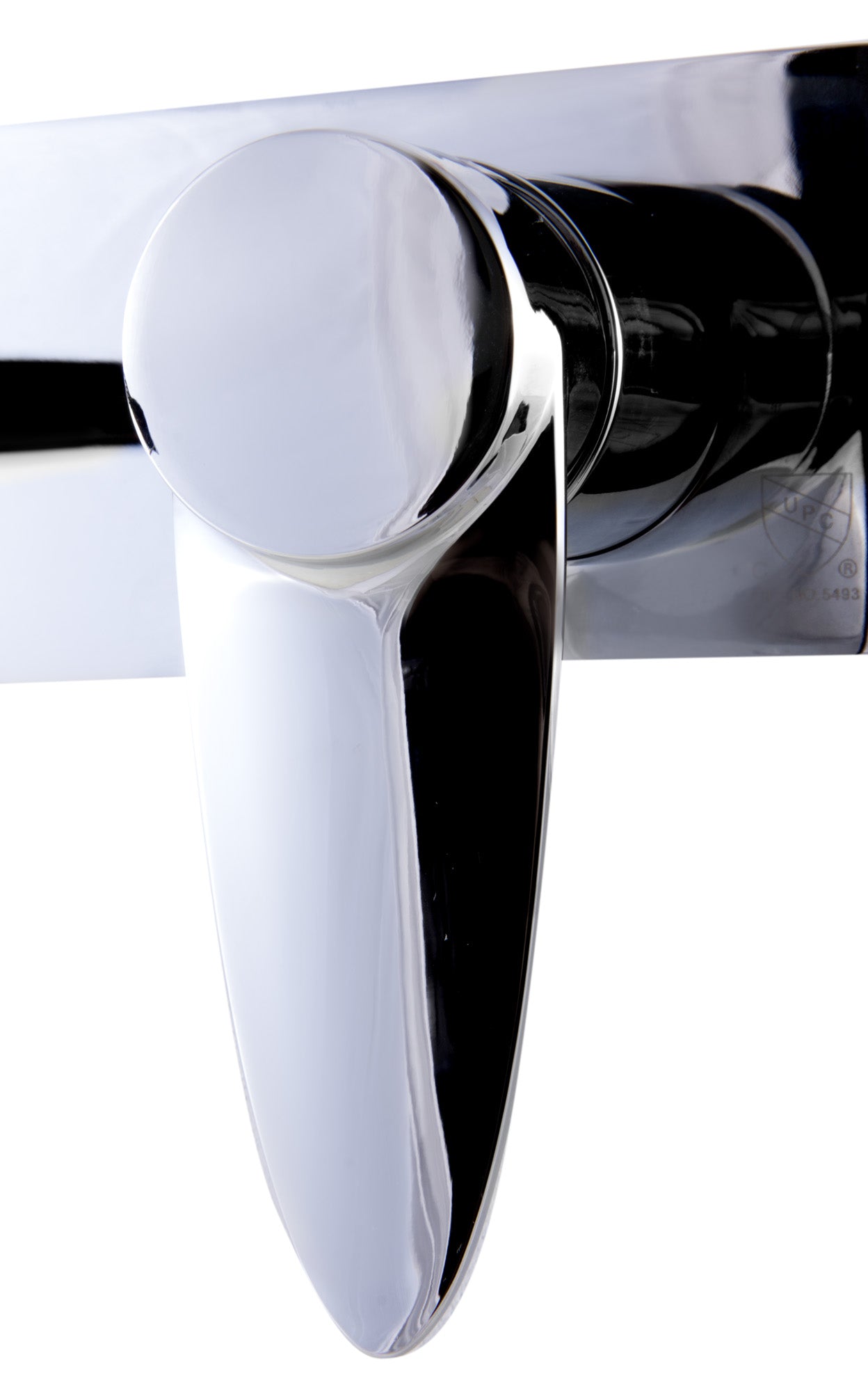 ALFI Polished Chrome Wall Mounted Modern Bathroom Faucet, AB1772-PC