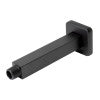 ALFI brand ABSA6S-BM Black Matte 6" Square Ceiling Shower Arm, Brass