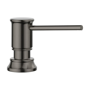 Alternate Image for Blanco Empressa Soap Dispenser - Satin Dark Steel, Brass, 443270