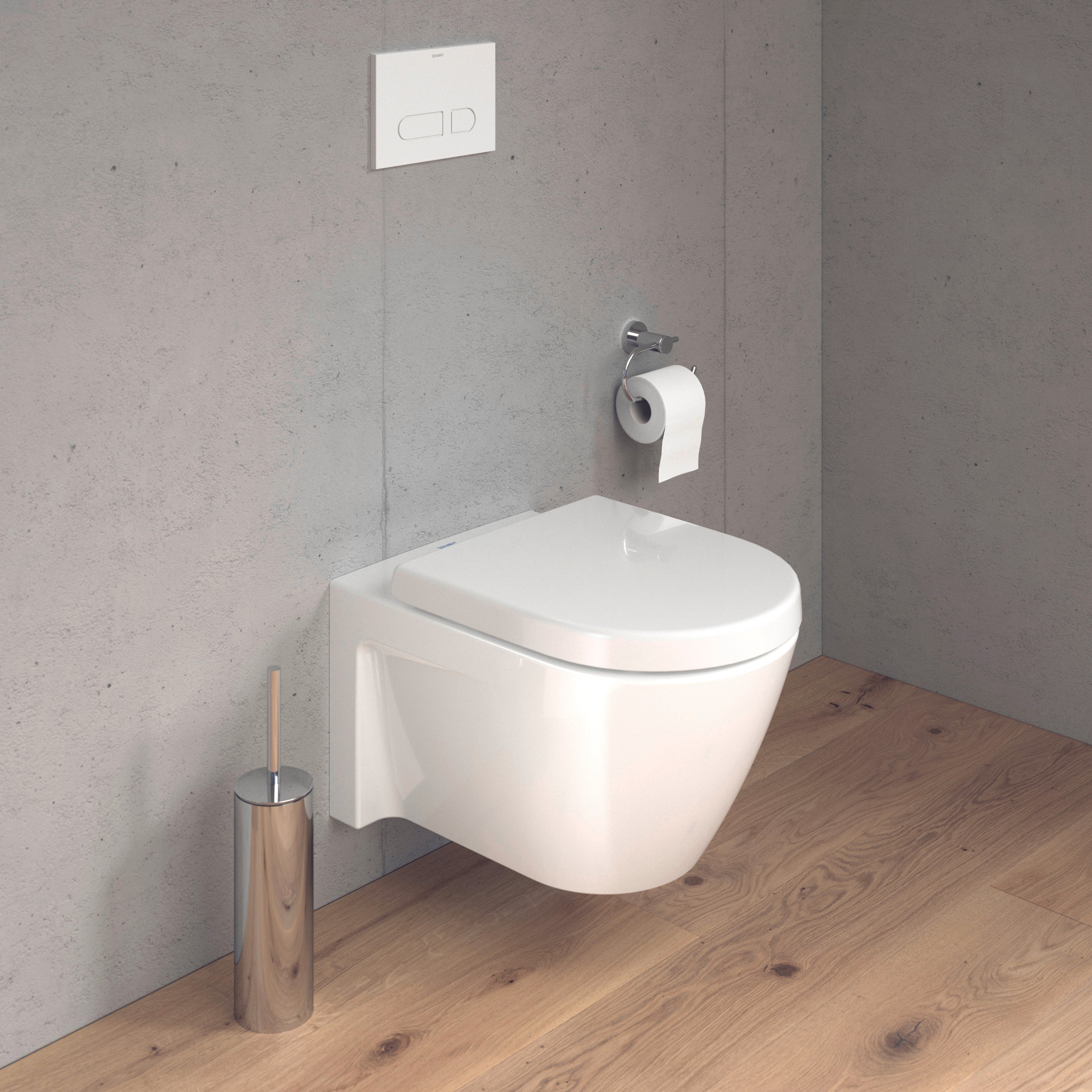 Darling New Round Slow Close Toilet Seat in White