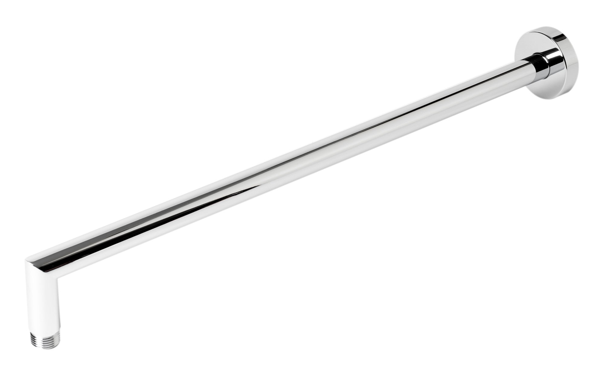 ALFI brand ABSA20R-PC Polished Chrome 20" Round Wall Shower Arm, Brass