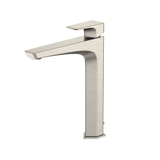 TOTO GE 1.2 GPM Single Handle Vessel Bathroom Sink Faucet with COMFORT GLIDE Technology, Brushed Nickel, Brass, TLG07305U#BN