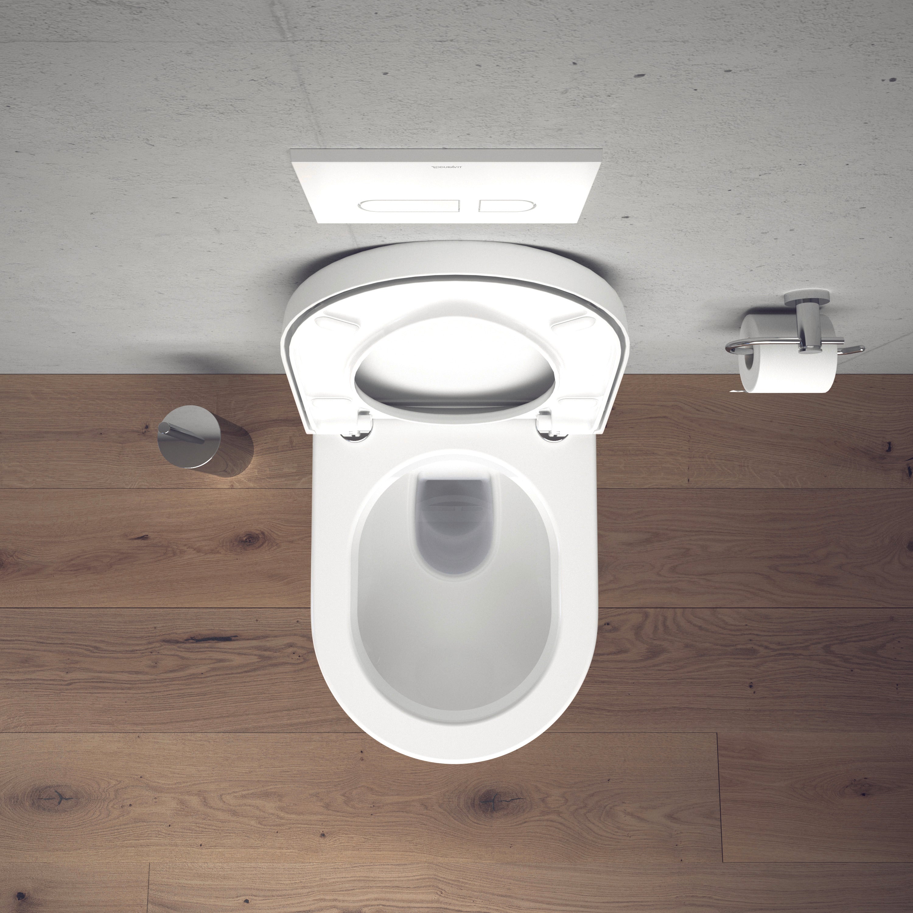 Darling New Round Slow Close Toilet Seat in White
