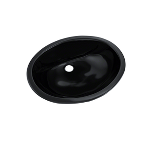 Alternate Image for TOTO Rendezvous Oval Undermount Bathroom Sink, Ebony, Vitreous China, LT579#51