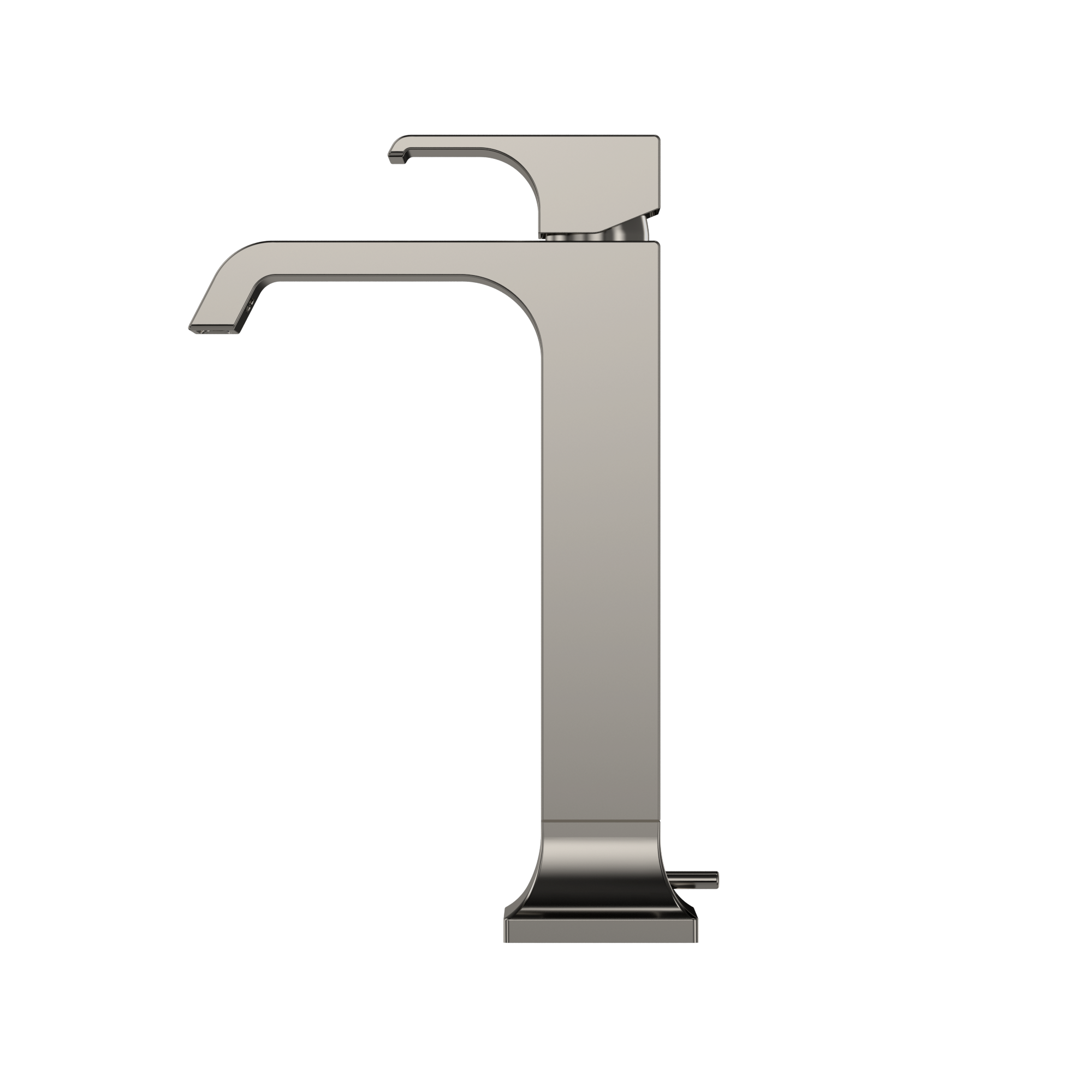TOTO GC 1.2 GPM Single Handle Vessel Bathroom Sink Faucet with COMFORT GLIDE Technology, Polished Nickel, Brass, TLG08305U#PN