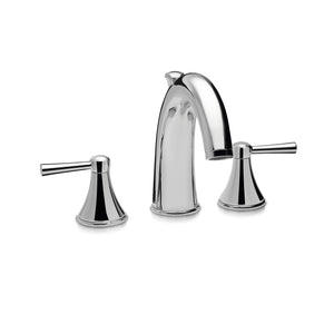 Alternate Image for TOTO Silas Two-Handle Deck-Mount Roman Tub Filler Trim, Polished Chrome, Brass, TB210DD#CP