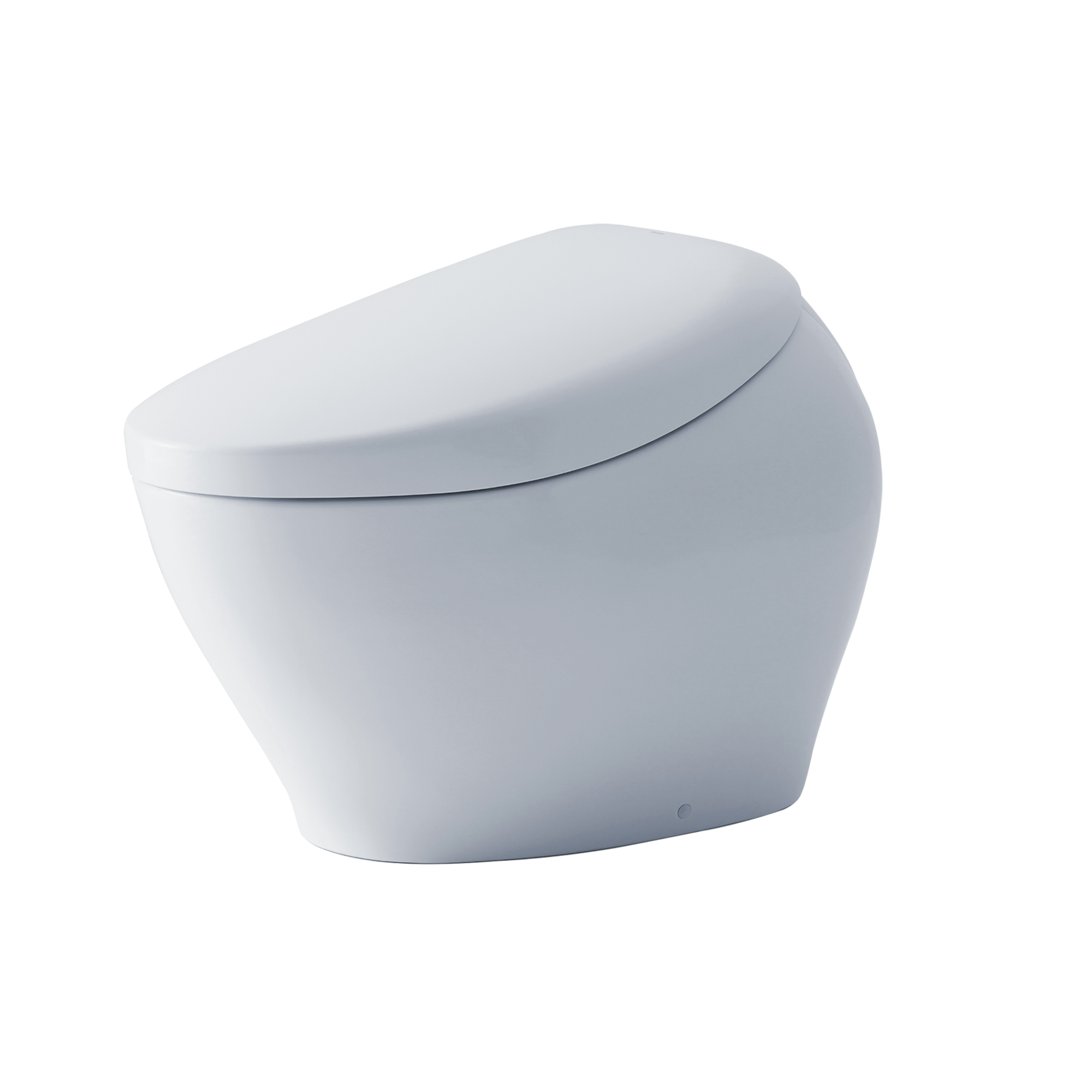 TOTO NEOREST NX2 Dual Flush 1.0 or 0.8 GPF Toilet with Integrated Bidet Seat and EWATER+ and ACTILIGHT, Cotton White, Vitreous China|Plastic, MS903CUMFX#01