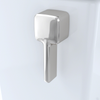 TOTO Trip Lever Handle w/ Spud and Mounting Nut, Left Hand, Polished Nickel, THU416#PN