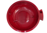 ALFI brand Circle Bathtub, Red, FireHotTub-RW