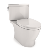 TOTO Nexus 1G Two-Piece Elongated 1.0 GPF Universal Height Toilet with CEFIONTECT and SS124 SoftClose Seat, WASHLET+ Ready, Colonial White, Vitreous China, MS442124CUFG#11